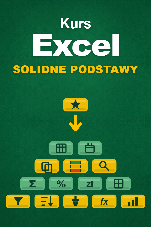 Okładka kursu: Solidne podstawy Excela